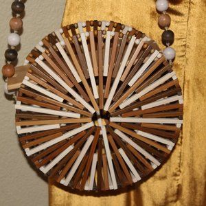 Cult Gaia Luna Bamboo Crossbody Bag